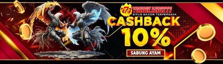 CASHBACK 10% SABUNG AYAM